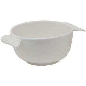 Clayre & Eef WINBO Schaal 14x10x5 cm - 150 ml Witte...