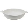 Clayre & Eef WINPS Schaal 27x22x5 cm Witte serveerschaal