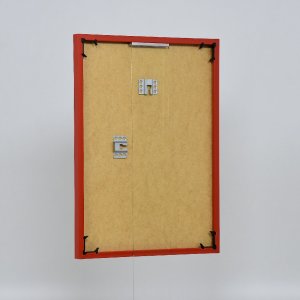 Effect kunststof lijst Art rood 20x20 cm helder glas