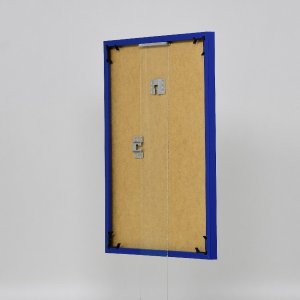 Effect kunststof lijst Art blauw 25x50 cm helder glas