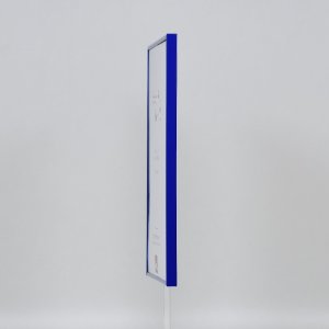 Effect kunststof lijst Art blauw 25x50 cm helder glas