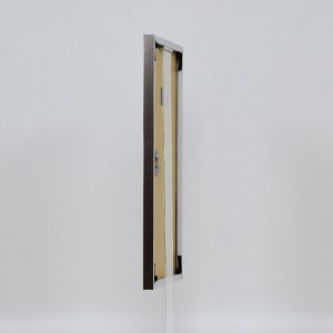 Effect kunststof lijst Art platinum 30x30 cm helder glas