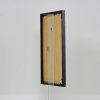 Effect kunststof lijst Art antraciet 59,4x84,1 cm helder glas