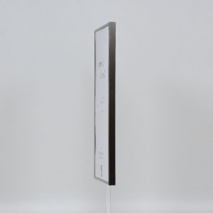 Effect kunststof lijst Art platinum 70x70 cm helder glas