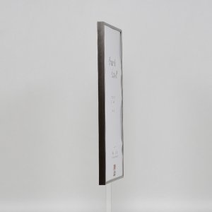 Effect kunststof lijst Art platinum 70x70 cm helder glas