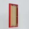 Effect aluminium fotolijst Quadro 20x25 cm rood helder glas staand en liggend formaat