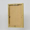 Effect aluminium fotolijst Quadro 24x30 cm goud helder glas MDF achterwand