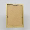 Effect aluminium fotolijst Quadro 24x30 cm goud helder glas MDF achterwand