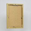 Effect aluminium fotolijst Quadro 24x30 cm goud helder glas MDF achterwand