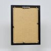 Effect aluminium fotolijst Quadro 24x30 cm zwart helder glas MDF achterwand