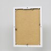 Effect aluminium fotolijst Quadro 30,5x91,5 cm wit helder glas MDF achterwand