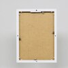 Effect aluminium fotolijst Quadro 30,5x91,5 cm wit helder glas MDF achterwand