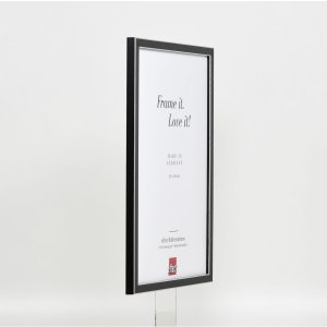 Effect massief houten fotolijst profiel 39 zwart 29,7x42 cm Normaal glas