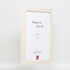 Effect houten fotolijst Profiel 52 wit 21x29,7 cm normaal glas