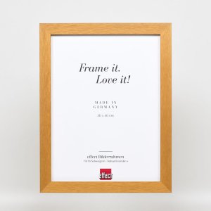 Effect houten fotolijst profiel 52 eik 30x30 cm normaal glas