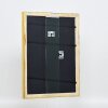 Effect houten fotolijst profiel 85 goud 10x10 cm normaal glas