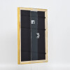 Effect houten fotolijst profiel 85 goud 18x24 cm normaal glas