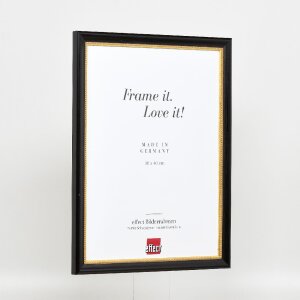 Effect Houten Fotolijst Profiel 85 Zwart 24x30 cm Normaal Glas