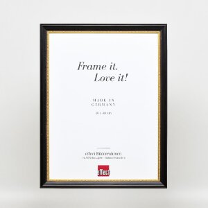 Effect Houten Fotolijst Profiel 85 Zwart 29,7x42 cm Normaal Glas