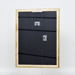 Effect houten fotolijst profiel 85 goud 30x45 cm normaal glas