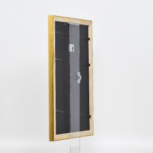 Effect houten fotolijst profiel 85 goud 30x45 cm normaal glas