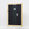 Effect houten fotolijst profiel 85 goud 50x70 cm normaal glas