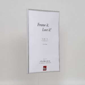 Effect kunststof lijst Art zilver 25x80 cm ontspiegeld glas