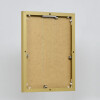 Effect aluminium fotolijst Quadro 21x28 cm goud ontspiegeld glas