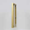 Effect aluminium fotolijst Quadro 24x30 cm goud antireflecterend glas MDF achterwand