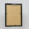 Effect aluminium fotolijst Quadro 24x30 cm antiek zilver ontspiegeld glas