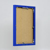 Effect aluminium fotolijst Quadro 25x35 cm blauw ontspiegeld glas MDF achterwand