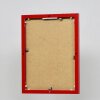 Effect aluminium fotolijst Quadro 27x48 cm rood met ontspiegeld glas