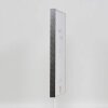 Effect aluminium fotolijst Quadro 70x70 cm zilver hoogglans ontspiegeld glas