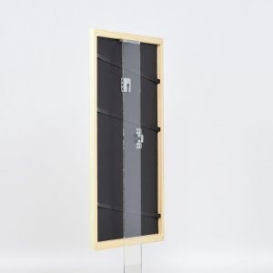 Effect houten lijst profiel 32 groen 27x48 cm anti-reflexglas