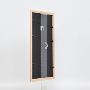 Effect houten lijst profiel 32 lichtbruin 40x50 cm anti-reflexglas