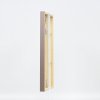 Effect houten lijst profiel 35 bruin 25x60 cm anti-reflexglas