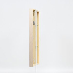 Effect houten lijst profiel 35 lichtbruin 35x50 cm anti-reflexglas