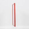 Effect houten lijstprofiel 89 rood 7x10 cm ontspiegeld glas