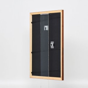 Effect houten lijst profiel 89 donkerbruin 40x50 cm anti-reflexglas