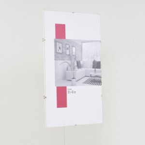 Effect clip lijst 30x40 cm acrylglas Lijstloze fotohouder voor wandmontage