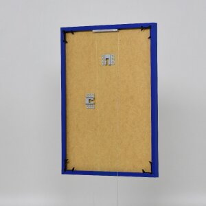 Kunst effect puzzel frame blauw acrylglas 30 x 40 cm muurbevestiging