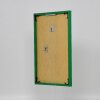 Kunst effect puzzel frame acrylglas groen 33x99 cm voor wandmontage