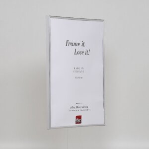 Kunst effect puzzel frame acryl glas zilver 35 x 99 cm wandmontage