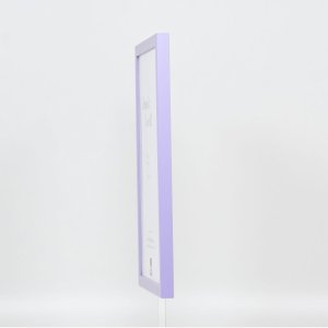 Effect wandspiegel Wood Profile Top Cube Spiegel Lilac 30x40 cm