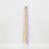 Effect wandspiegel Wood Profile Top Cube Spiegel Lilac 30x40 cm