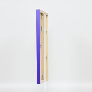 Effect wandspiegel Wood Profile Top Cube Spiegel Purple 30x40 cm