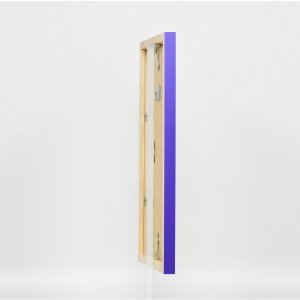 Effect wandspiegel Wood Profile Top Cube Spiegel Purple 30x40 cm