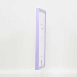 Effect wandspiegel Wood Profile Top Cube Spiegel Lilac 40x50 cm