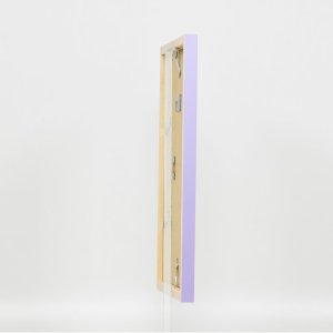 Effect wandspiegel Wood Profile Top Cube Spiegel Lilac 40x50 cm