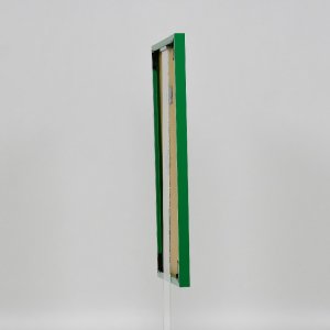 Effect kunststof lijst Art green 13x18 cm museumglas